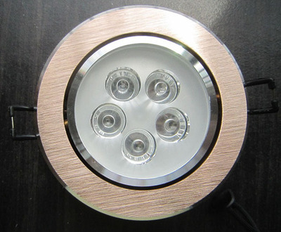 【led燈外殼 佛山廠家提供 配刀片散熱器 5W拉絲香檳金 交貨準(zhǔn)時(shí)】價(jià)格,廠家,圖片,其他燈具配件,佛山市南海區(qū)丹灶瑞海五金燈飾廠-